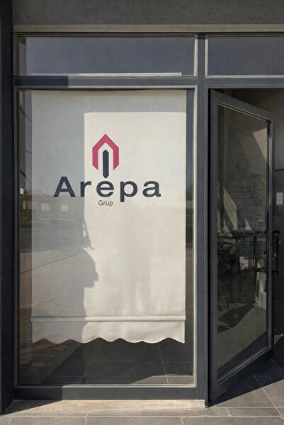 Valerine Life Ekru Zebra Stor Perde İşyeri Ofis Kişiye İsme Firmaya Özel Logo...