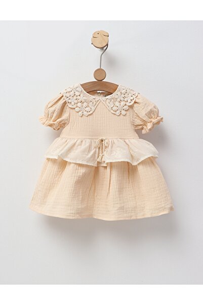 MiniKids Isabella cream premium dress 80 (9-12 months)