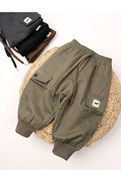 MiniKids Theodor green fur pants 98 (24-36 months)