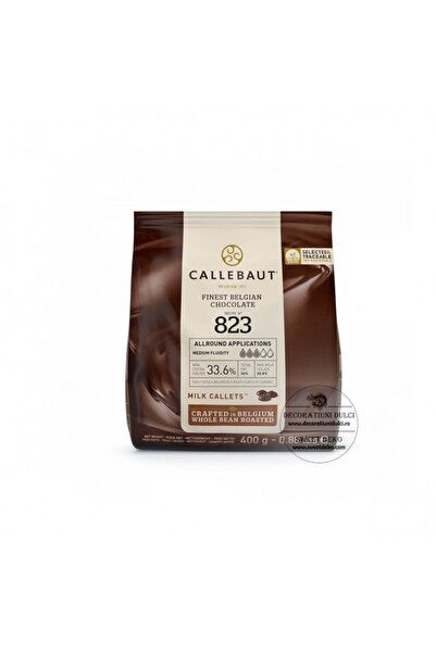 Decoratiuni Dulci Barry Callebaut - ciocolata cu lapte - 33.6% - 400GR.