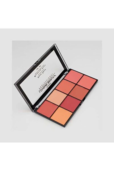 Lafmi Beauty باليت أحمر الخدود بثمانية ألوان من