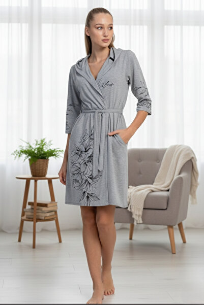 MQ Short women's robe