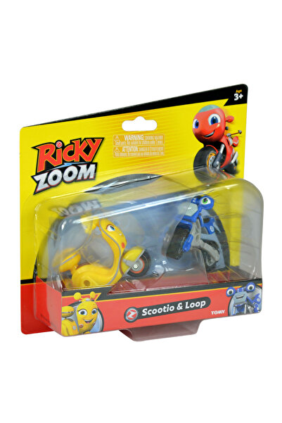 Generic Ricky Zoom - Core Racer 2 - 2 Blue + Yellow