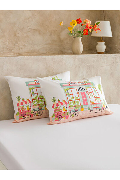 LC Waikiki Rmz Gi̇yi̇m Farkiyla Printed Pillowcase Set of 2 50X70 cm