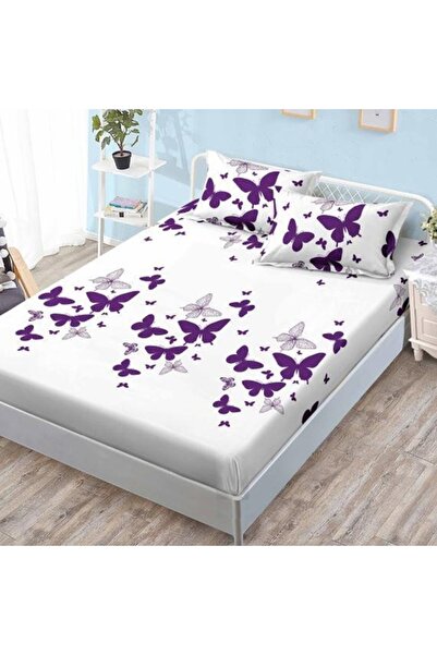 Talis Cearsaf de pat cu elastic si 2 fete de perna Spin 180x200 cm (Finet)