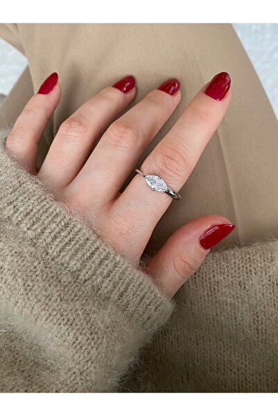 Pinery Jewels Limited Edition - Women's Ring with Large Oval Stone and Bottom...