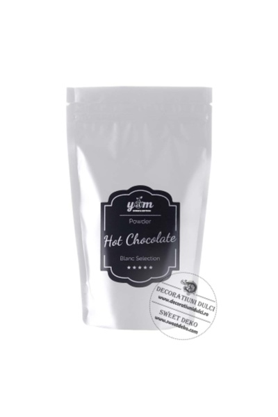 Decoratiuni Dulci Ciocolata calda alba Yam | Blanc Selection, 500 g