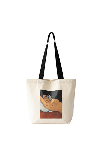 Baghashtag Sanat için Baskılı Bez Çanta