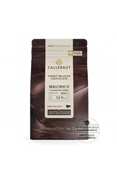 Decoratiuni Dulci Ciocolata neagra cu indulcitor, Malchoc Barry Callebaut - 1kg