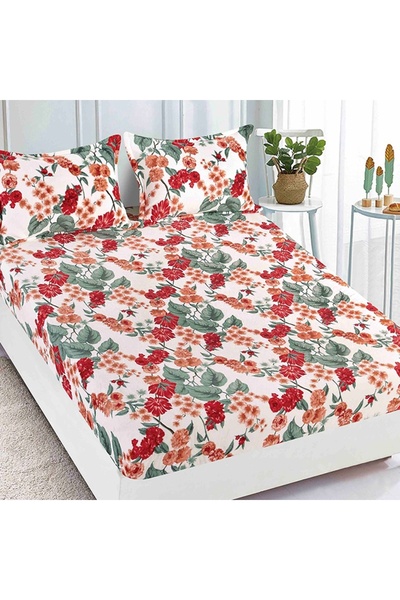 Talis Cocolino bed sheet with Stretchy and 2 pillowcases Nicole 180x200cm