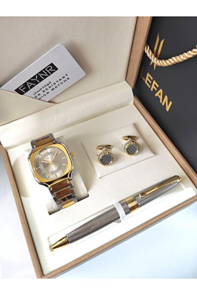 LV LEFAN Men's watch set from