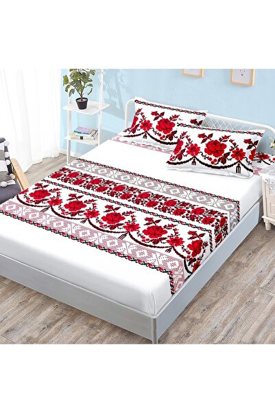 Talis Stretchy sheet and 2 pillowcases Etno V3 180x200 cm (Finet)