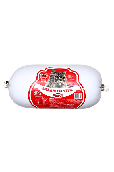 Dietetika Salami for cats, Dietetika, with beef, 500 gr