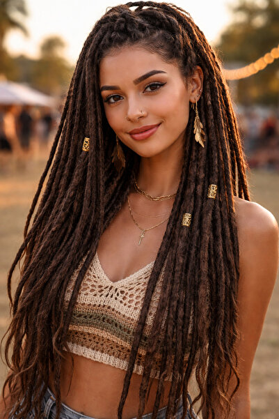 YASEMİN KAPLAN راستا مؤقتة |   إكسسوارات الشعر المستعار من نوع دريدلوك |   أس...