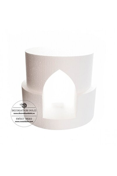 Decoratiuni Dulci Model, set of 2 floors, Gothic window - 30cm, 25cm