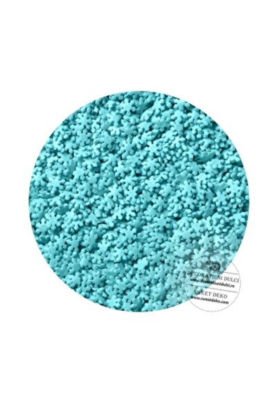 Decoratiuni Dulci Sweet blue sparkling confetti (100g.)