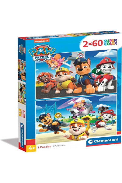 CLEMENTONI - Paw Patrol Puzzle 2 x 60
