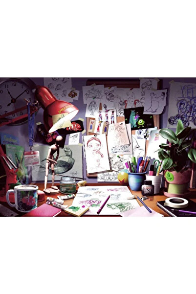 Generic Raffensperger Disney Pixar Artist's Office Puzzle