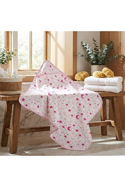gülünce baby بطانية أطفال قطنية ممشطة مقاس 80x90 سم - 100% قطن