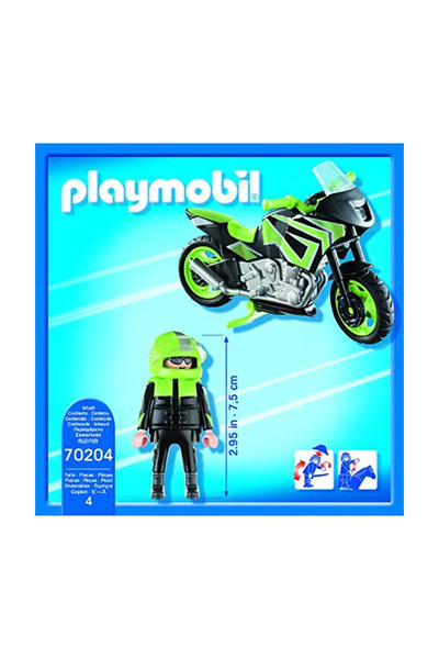 Generic Playmobil - Motorcycle