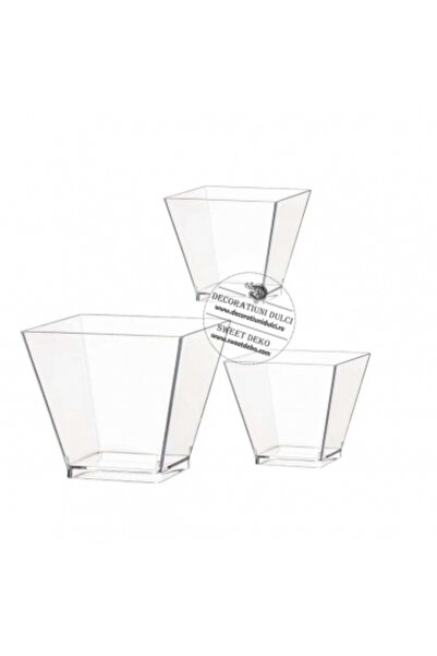 Decoratiuni Dulci Cupe desert pagode (60cc.) | set 50 buc.