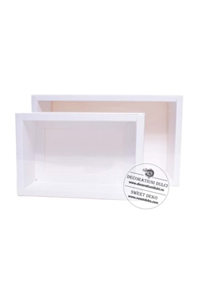 Decoratiuni Dulci Rectangular box with sliding lid 25cmx15cm
