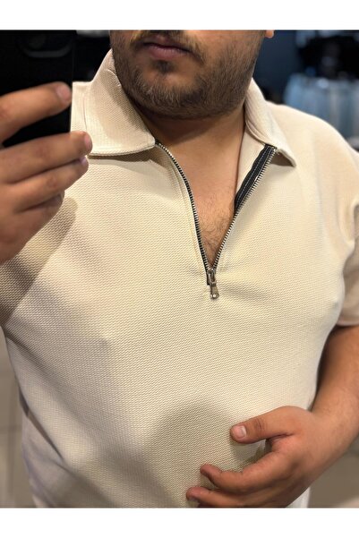 Q45collection Feumarli Polo Collar Men's Summer T-Shirt