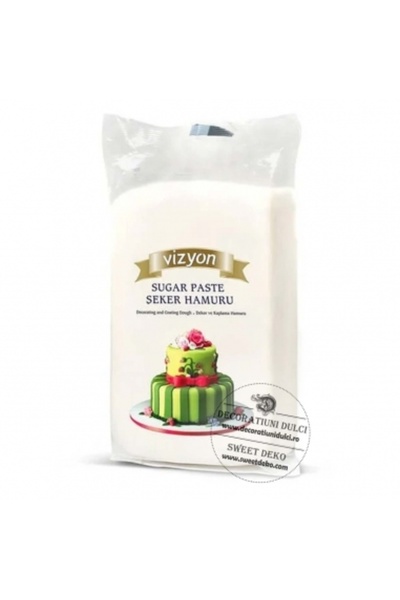 Decoratiuni Dulci Паста със захар Визион - Алб