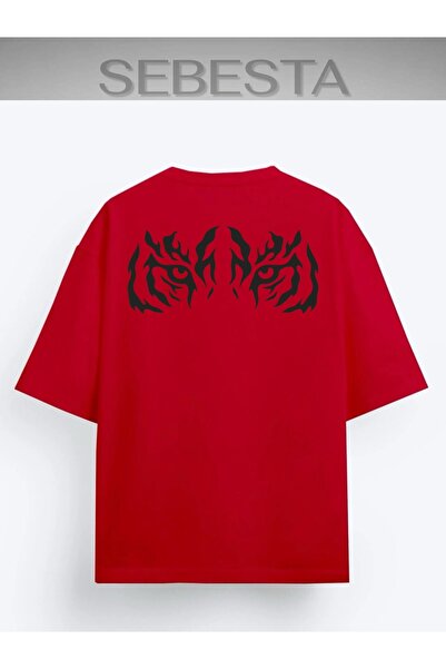 Sebesta Fashion Lion Printed Premium Oversize T-Shirt