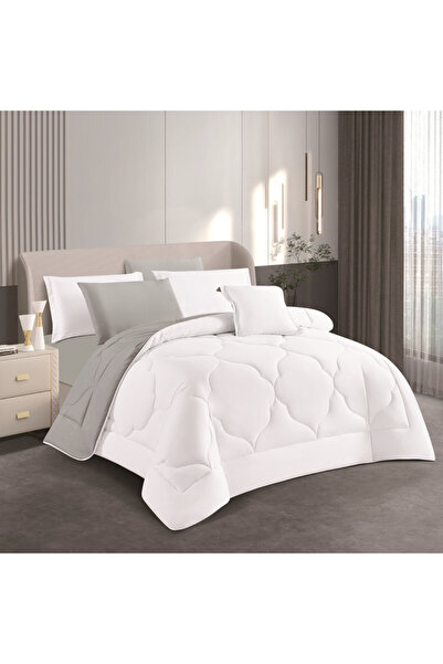 HOURS Horse 7-Piece Double Bedspread Set – Elegant Plain Design and Luxurious...