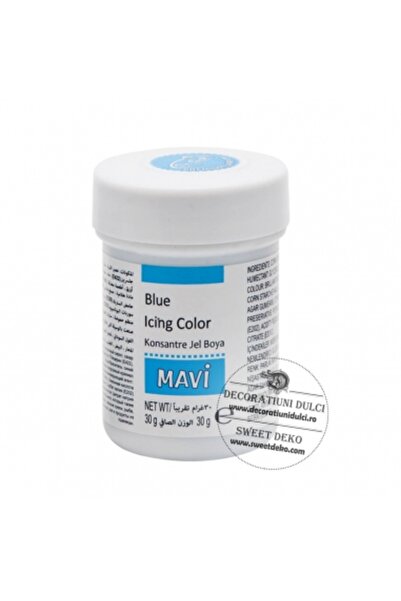 Decoratiuni Dulci Оцветител alimentar gel albastru, Dr Gusto Mavi