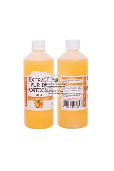 Decoratiuni Dulci Extract pur de portocale - 500 ml.
