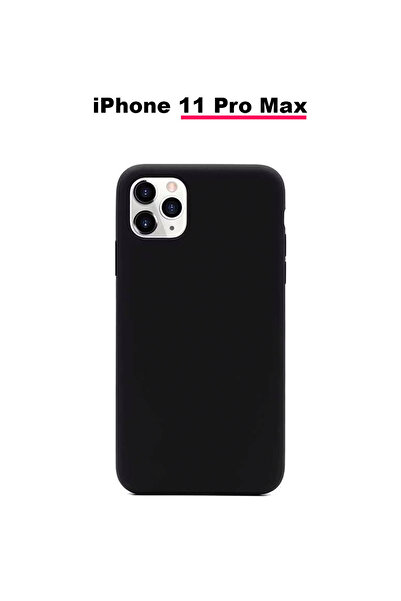 bewn iPhone 11 Pro Max Compatible Black Launch Velvet Phone Case