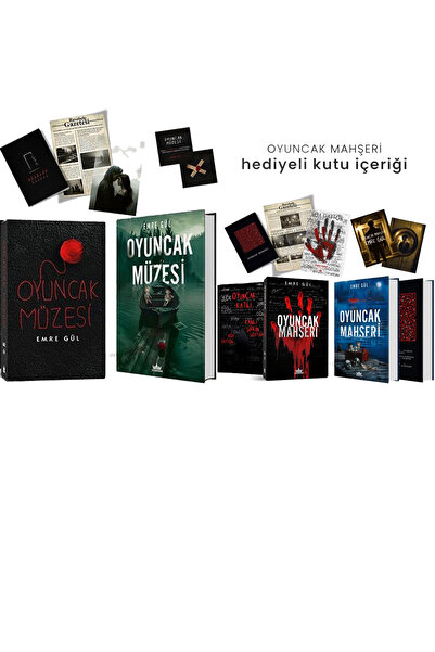 Guardian Kitap Oyuncak Müzesi Özel Kutulu Set Ciltli ve Oyuncak Mahşeri Hediy...