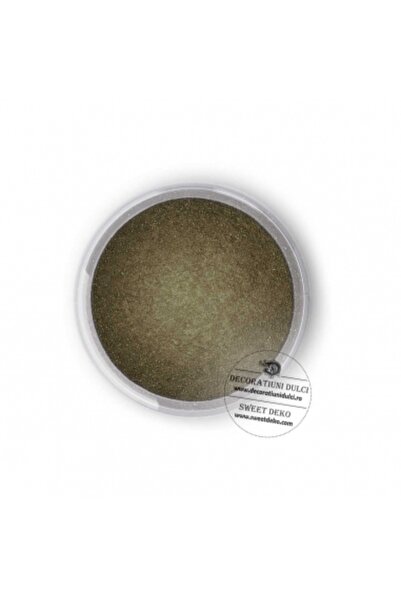 Decoratiuni Dulci Хранителна боя Pudra perlata Golden Olive Supearl Shine Dus...