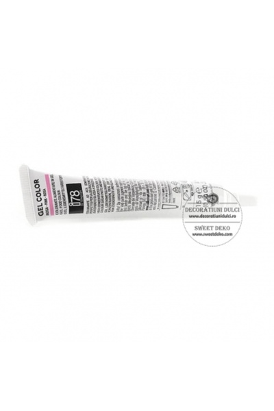 Decoratiuni Dulci Gel colorant alimentar roz, Silikomart roz i78