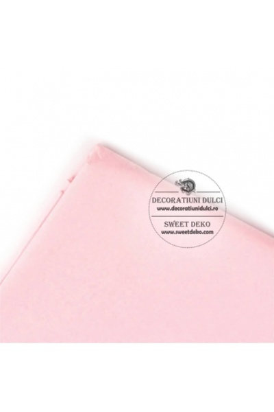 Decoratiuni Dulci Hartie de matase, Tissue Gift Κρουαζέ - Roz