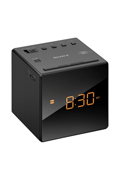 Sony ICF-C1B Clock Radio, FM, Black