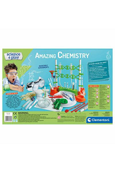 CLEMENTONI لعبة مختبر كيمياء مذهلة