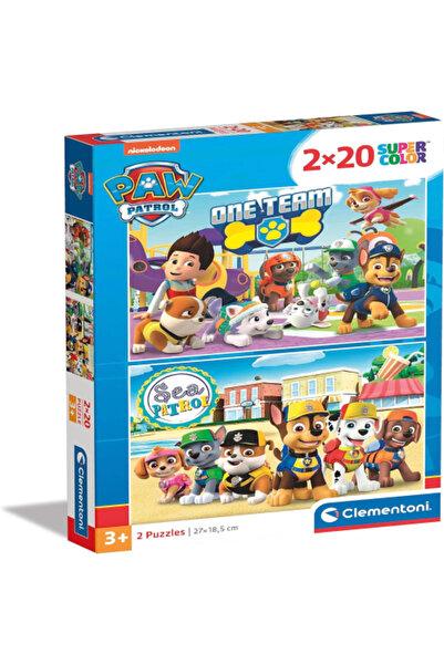 CLEMENTONI - Paw Patrol Super 2 x 20