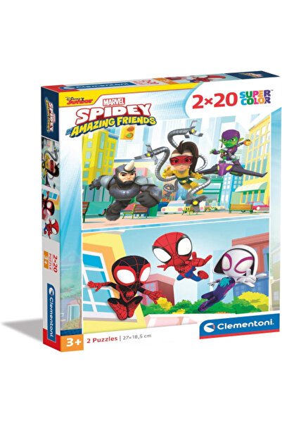 CLEMENTONI - Spidey and His Amazing Friends 2 x 20