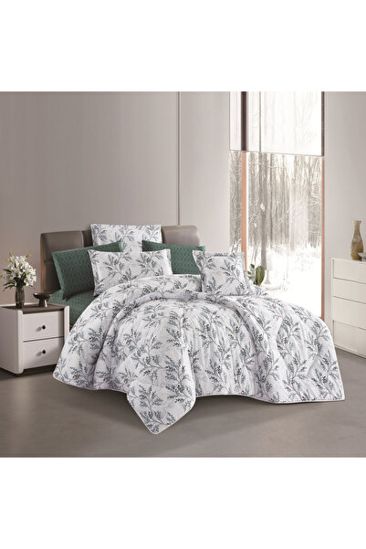 HOURS Horse 4-Piece Single Bedspread Set – Elegant Floral Design and Luxuriou...