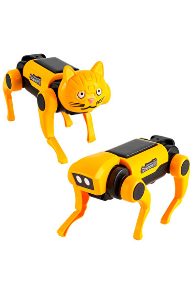 Genaric Diy Solar Science Technology Toys Solar Electric Robot Dog Assembly Kit