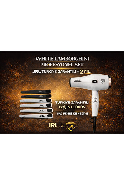 jrl Lamborghini Forte Pro Saç Kurutma Makinesi Beyaz