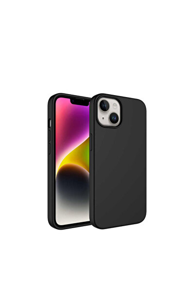 bewn iPhone 14 Plus Compatible Black Launch Velvet Phone Case