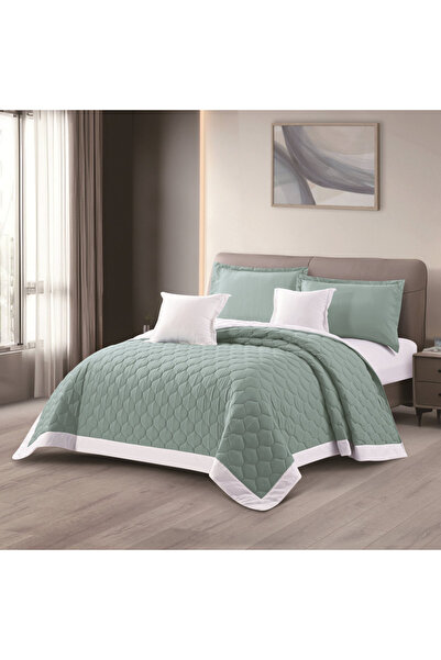 HOURS مفرش هورس 4قطع نفرمضغوط صيفي مثبت من جميع النواحي lvanna-06B