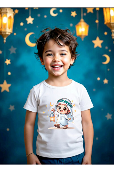 STİL-X ΠΑΙΔΙΚΟ ΜΠΛΟΥΖΑΚΙ ΑΓΟΡΙΩΝ ΜΕ ΣΤΑΜΠΑ ΡΑΜΑΖΑΝ ΜΠΑΓΙΡΑΜ, 100% ΒΑΜΒΑΚΙ