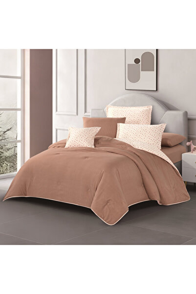 HOURS Horse 7-Piece Double Bedspread Set – Elegant Floral Design and Luxuriou...