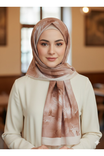 REMOMODA Patterned Batik Model Shawl Italian Soft Shawl High Quality