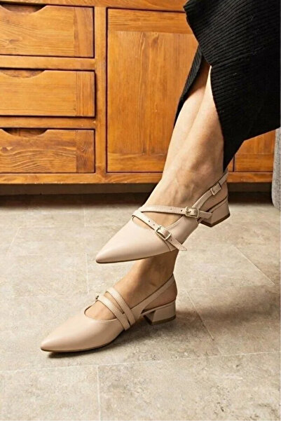 nuvora Pantofi clasici de damă casual, cu toc scurt de 3 cm, din piele lăcuit...